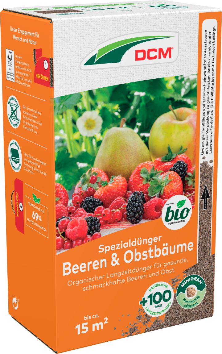 DCM Spezialdünger für Beeren & Obstbäume